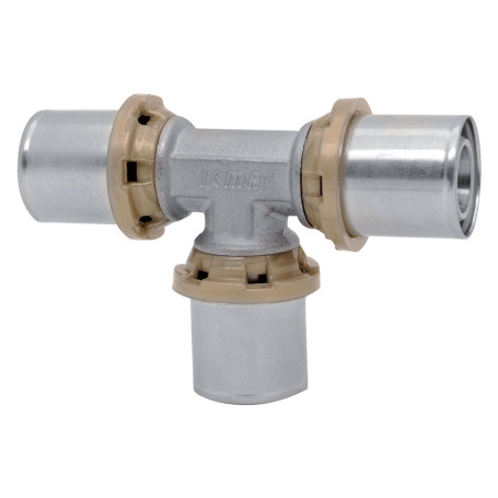 RACCORDO A PRESSARE A  T   ART. 406  20 x 20 x 20