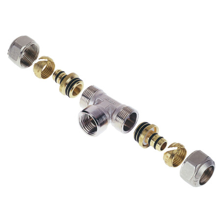 RACCORDO A STRINGERE A  T  FEMMINA  ART. 538 / 548   art.548  - 20 x 3/4 x 20