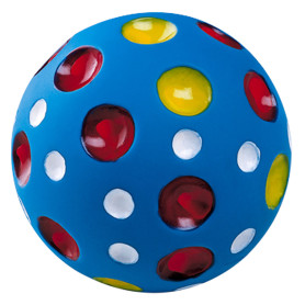 PALLA IN VINILE  diametro  6 cm