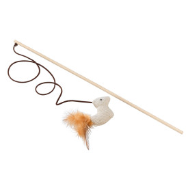 GIOCO CON ASTA E TOPOLINO  diametro  6 x 40 cm