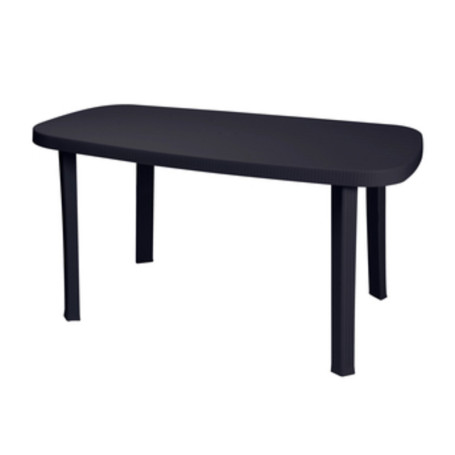 TAVOLO GARDEN OTELLO 136X82XH72CM ANTRACITE