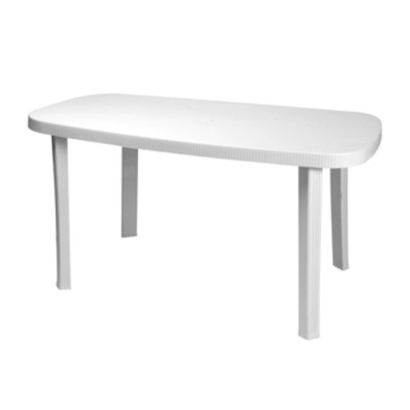 TAVOLO GARDEN OTELLO 136X82XH72CM BIANCO