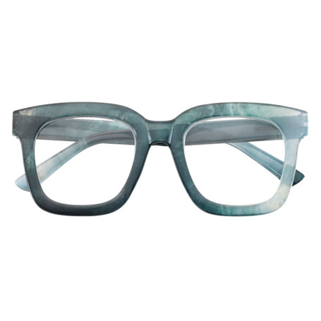 OCCHIALI PER LETTURA MODELLO  SOUTH CAROLINA VERDE MARMORIZZATO  + 2