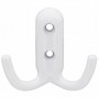 APPENDIABITI A 2 GANCI MM.45X45 BIANCO LUC.