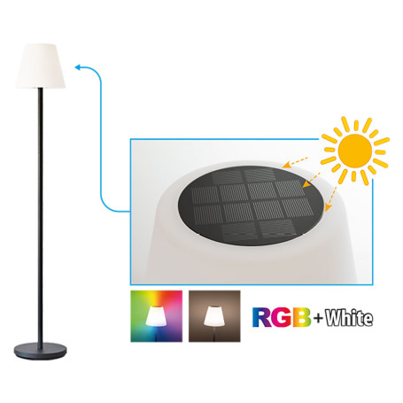 LAMPADA DA PAVIMENTO RICARICABILE  LSP150W  3 W