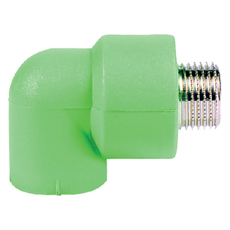 GOMITO A 90 FILETTATO MASCHIO 20 x 1/2