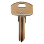 CHIAVE PER CILINDRO SERIE  KY  lunghezza 55 mm - testa 18 x 30 mm