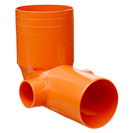 CURVA WC IN PVC  diametro  110 / 2 x 40