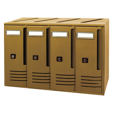 CASSETTA POSTALE SERIE  CUBO  C6 - cm 62 x 17