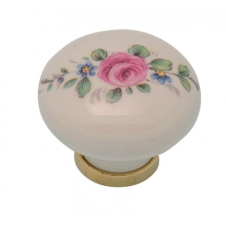 POMOLO PORCELLANA TONDO C BASE F 20 MM.31