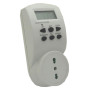 PRESA TEMPORIZZATA DIGITALE  GIORNALIERA  spina + presa 10/16A