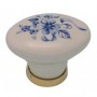 POMOLO PORCELLANA OVALE C BASE F  7 MM.34X25