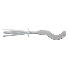 TASSELLO MENSOLA PIATTA PER RADIATORI ALLUMINIO  TF 10/70 BP  lunghezza utile  70 mm