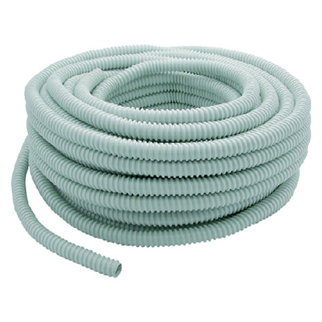 GUAINA FLESSIBILE  GRIGIA   diametro  25 - mt. 30