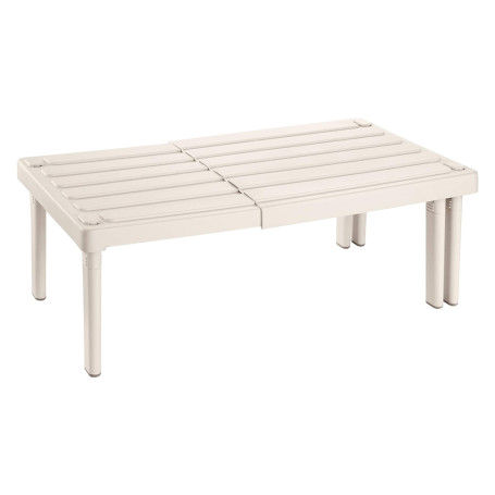 MENSOLA SISTEMA STOVIGLIE DA TAVOLO  FLEXISPACE  cm 42/60 x 25 x h.13/15