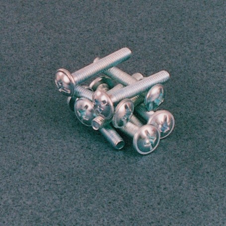 VITI PER POMOLI T.B.LARGA"COMBI" M4X25 ZINC.