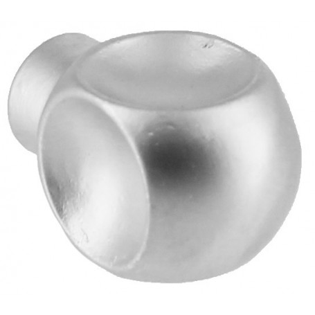 POMOLO ART. GU58 MG 23895 MM.12 CROMO OPACO