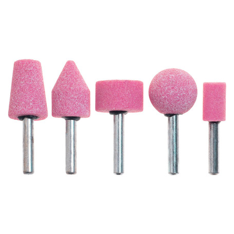 MOLE ABRASIVE AL CORINDONE ROSA  399.00  set 5 pezzi
