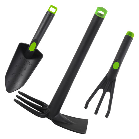 ATTREZZI GIARDINO IN SET set 3 pezzi