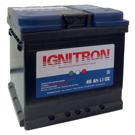 BATTERIA PER AUTO  IGNITRON TRADITIONAL  45 AH - mm 207 x 175 x 190