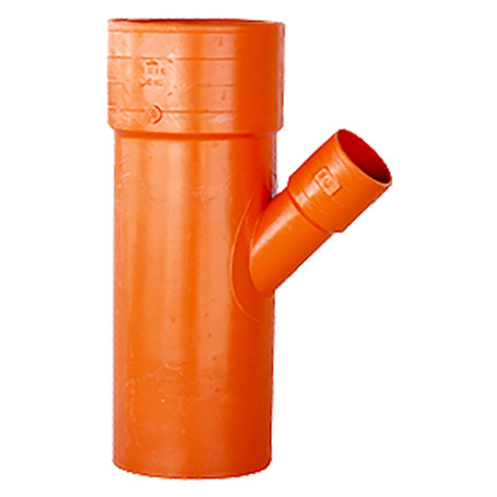 BRAGA RIDOTTA 45 IN PVC 45  diametro  100 / 40