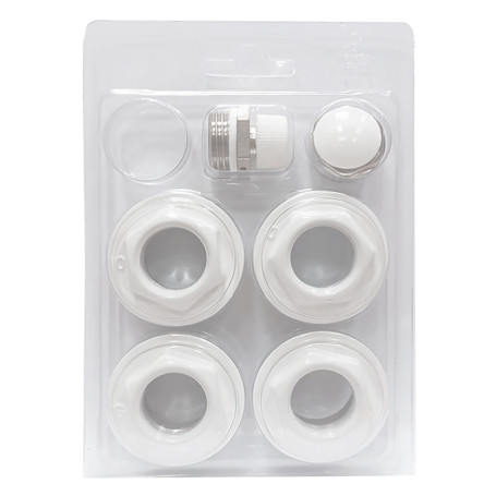 KIT ACCESSORI PER RADIATORI  diametro  1  x attacco 3/8