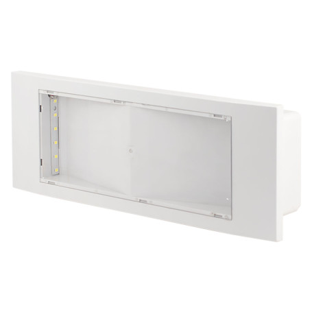 LAMPADA EMERGENZA DA PARETE  SE   300 SE  2W / led - cm.29
