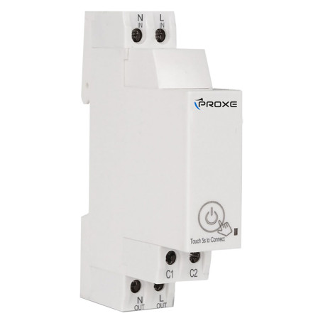 RELE  MULTIFUNZIONE DA GUIDA DIN  SMART TUYA  contatto 1NO (SPST-NO)