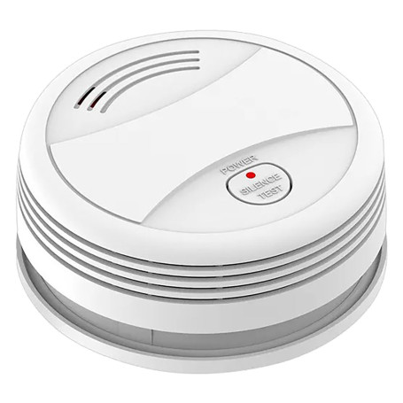 RILEVATORE DI FUMO A BATTERIA SMART WIFI  710051  alimentazone con batteria da 9V