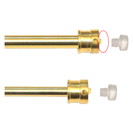 STANGHETTA A MOLLA  ONLY ONE  UNIVERSALE cm. 37/63 - oro
