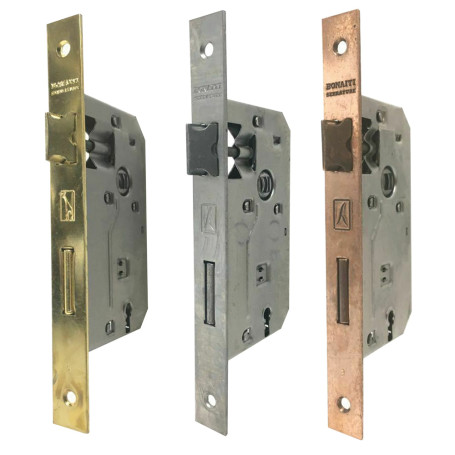 SERRATURA  PATENT  B.Q. ottonato verniciato E 35