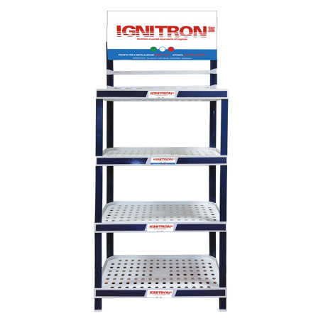 ESPOSITORE DA TERRA PER BATTERIE  IGNITRON  cm 70 x 34