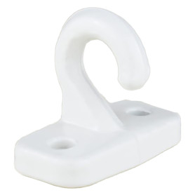 GANCIO PER BRACCETTI TENDA DA SOLE A CADUTA colore bianco