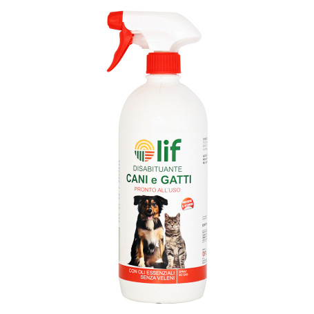 DISABITUANTE SPRAY PER CANI E GATTI Ml. 1000
