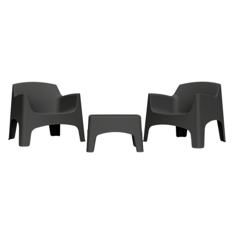 SET DA GIARDINO POLIPROPILENE  IBIZA TERRACE  taupe