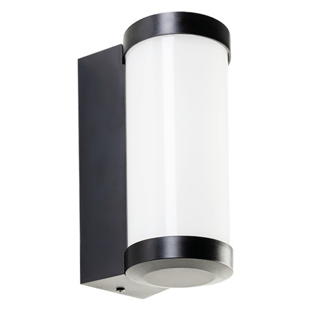 APPLIQUE LED  ROLLO  3+3 W 425 lumen / 4000K - nero