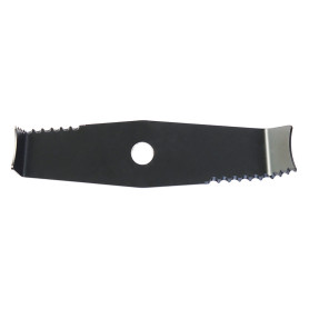 LAMA SEGHETTATA A 2 DENTI  mm 300 - spessore mm 3