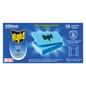 ANTIZANZARE PIASTRINE RICARICA 10 pezzi