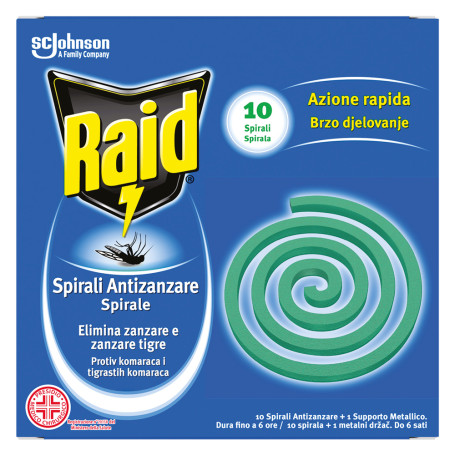 SPIRALI INSETTICIDE cf. 10 pz