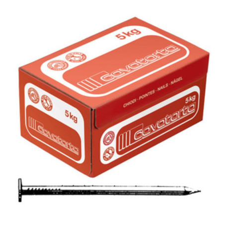 CHIODI TESTA PIANA 14X40  CAVATORTA