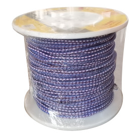 MOLLA ELASTICA LEGABAGAGLI IN BOBINA D. mm 8 x mt. 200 - col. blu