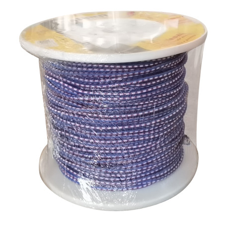 MOLLA ELASTICA LEGABAGAGLI IN BOBINA D. mm 8 x mt. 200 - col. blu