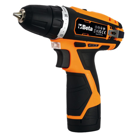 AVVITATORE REVERSIBILE A BATTERIA ART. 1972/K12V-10  2 Ah litio