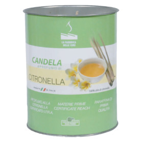 CANDELA ALLA CITRONELLA ECO cm 8 x 10