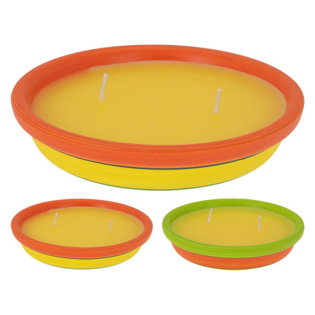 CANDELA ALLA CITRONELLA cm 15 x 4