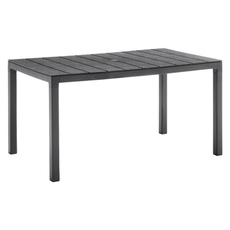 TAVOLO IN POLIPROPILENE SINGOLO  KING  cm 146x86x h.74 - bianco