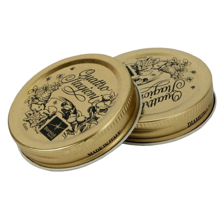 TAPPO PER VASO ERMETICO IN VETRO  QUATTRO STAGIONI   diametro  mm 70 - per vasi da ml 250/500 - cf da 2 pz