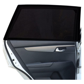 TENDINA PARASOLE PER FINESTRINI AUTO  SECRET  cm 104 x 50 - pz 2