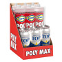 ESPOSITORE ADESIVO SIGILLANTE UNIVERSALE  POLY MAX  ORIGINAL EXPRESS 6 pz da gr 500 con 3 birre da 500 ml omaggio