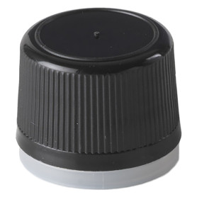 TAPPI A VITE 24 x  15 - colore nero